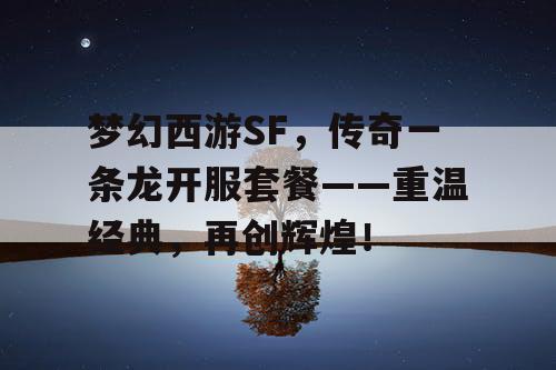 梦幻西游SF，传奇一条龙开服套餐——重温经典，再创辉煌！