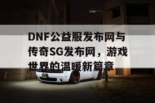 DNF公益服发布网与传奇SG发布网,游戏世界的温暖新篇章 DNF公益服发布网与传奇SG发布网,游戏世界的温暖新篇章