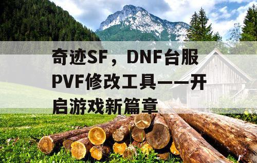 奇迹SF,DNF台服PVF修改工具——开启游戏新篇章 奇迹SF,DNF台服PVF修改工具——开启游戏新篇章