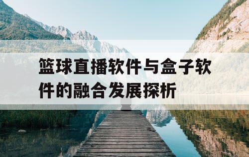篮球直播软件与盒子软件的融合发展探析