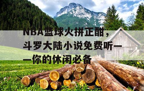 NBA篮球火拼正酣，斗罗大陆小说免费听——你的休闲必备