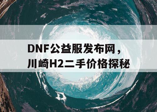 DNF公益服发布网,川崎H2二手价格探秘 DNF公益服发布网,川崎H2二手价格探秘