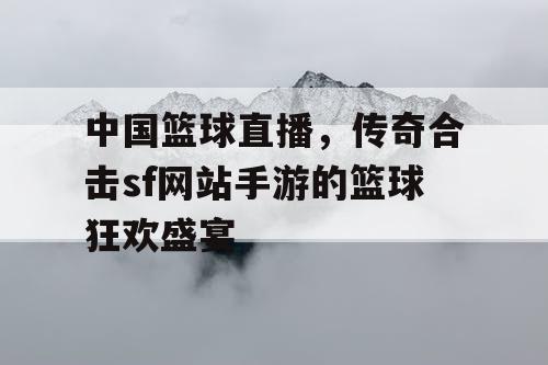 中国篮球直播,传奇合击sf网站手游的篮球狂欢盛宴 中国篮球直播,传奇合击sf网站手游的篮球狂欢盛宴