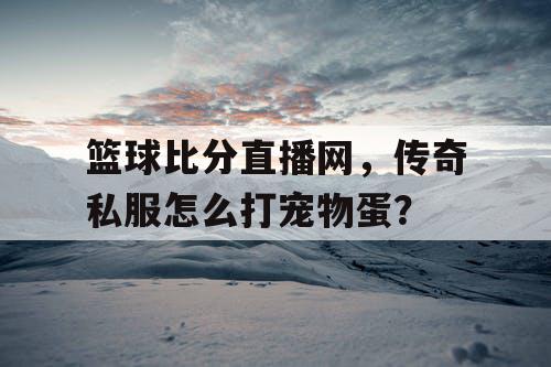 篮球比分直播网,传奇私服怎么打宠物蛋? 篮球比分直播网,传奇私服怎么打宠物蛋?