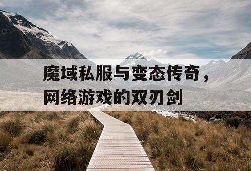 魔域私服与变态传奇，网络游戏的双刃剑