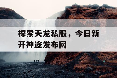 探索天龙私服，今日新开神途发布网