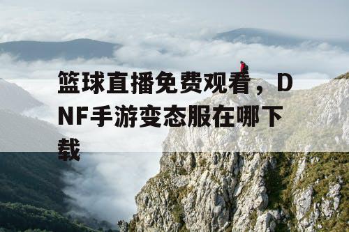 篮球直播免费观看，DNF手游变态服在哪下载