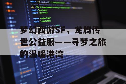 梦幻西游SF，龙腾传世公益服——寻梦之旅的温暖港湾