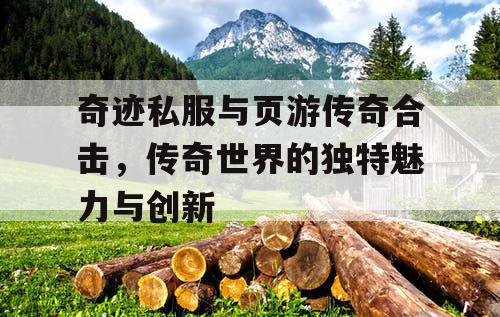 奇迹私服与页游传奇合击，传奇世界的独特魅力与创新