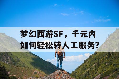梦幻西游SF,千元内如何轻松转人工服务? 梦幻西游SF,千元内如何轻松转人工服务?