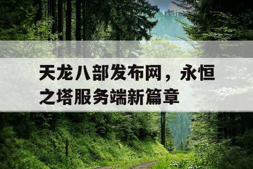 天龙八部发布网，永恒之塔服务端新篇章