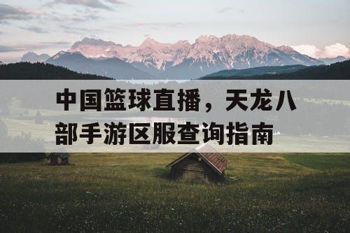 中国篮球直播，天龙八部手游区服查询指南