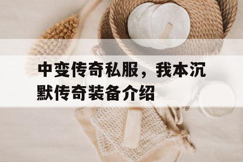 中变传奇私服,我本沉默传奇装备介绍 中变传奇私服,我本沉默传奇装备介绍