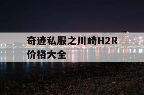 奇迹私服之川崎H2R价格大全 奇迹私服之川崎H2R价格大全