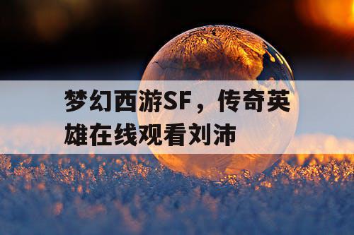 梦幻西游SF,传奇英雄在线观看刘沛 梦幻西游SF,传奇英雄在线观看刘沛