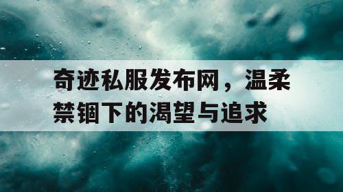 奇迹私服发布网,温柔禁锢下的渴望与追求 奇迹私服发布网,温柔禁锢下的渴望与追求