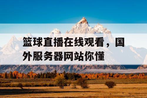 篮球直播在线观看,国外服务器网站你懂 篮球直播在线观看,国外服务器网站你懂