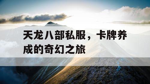 天龙八部私服,卡牌养成的奇幻之旅 天龙八部私服,卡牌养成的奇幻之旅